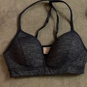 Athleta blue padded bra size small